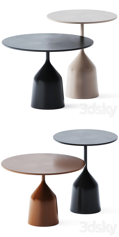 Side Table Coin by Wendelbo